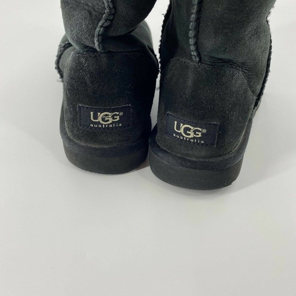 UGG Australia Classic Tall Shearling Suede Boots Size 7 Women - Picture 4 of 9